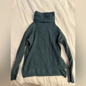 Madewell turquoise sweater